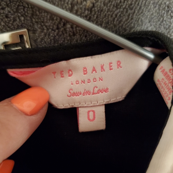 TED BAKER ORCHID DRESS - Picture 6 of 8